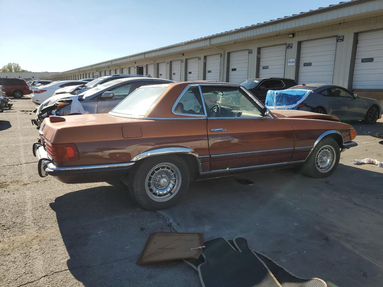 1972 Mercedes Benz Sl 450 Orange vin: 00010704412004523