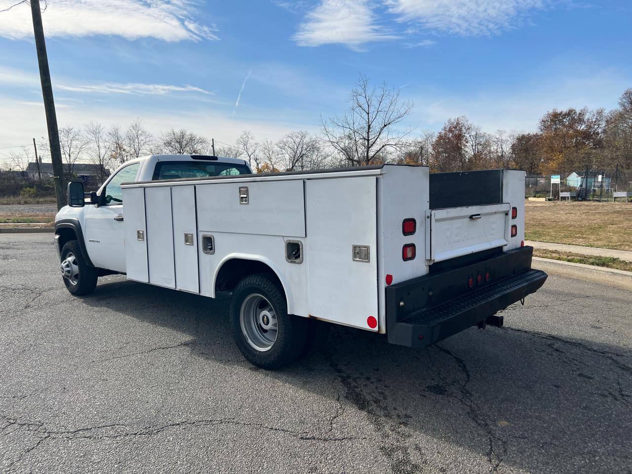 2014 Chevrolet Silverado K3500 Белый vin: 1GB3KZCG4EF129775