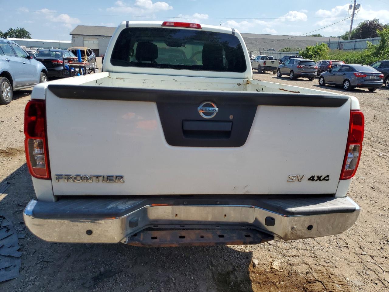 2014 Nissan Frontier S White vin: 1N6BD0CT6EN769418