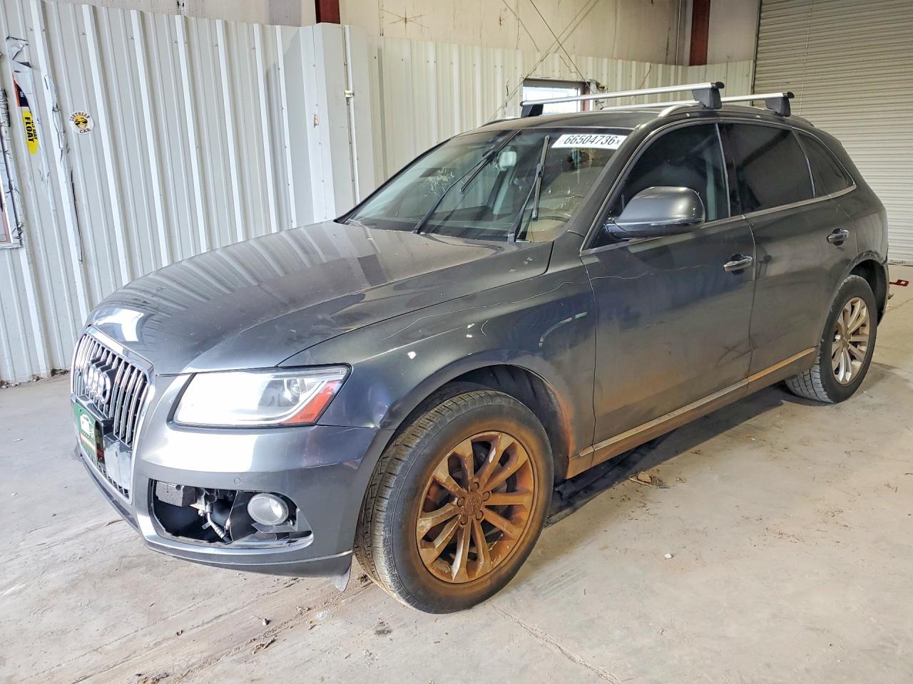2015 Audi Q5 Premium Plus Gray vin: WA1LFAFP4FA068885