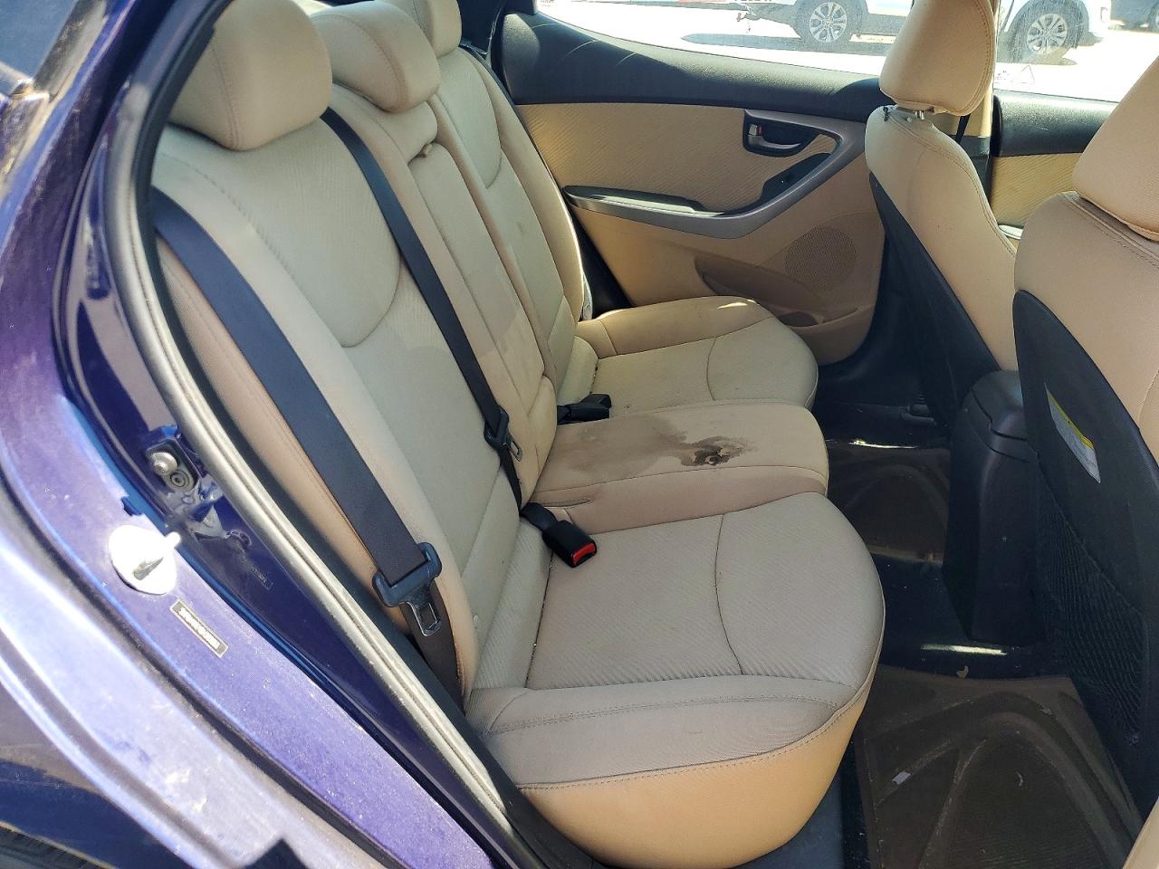 2013 Hyundai Elantra Gls Blue vin: 5NPDH4AE4DH303853