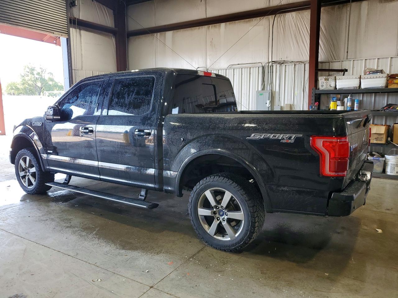 2015 Ford F150 Supercrew Black vin: 1FTEW1EG8FFA64292