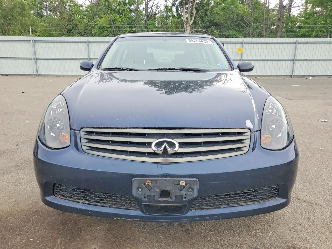 2006 Infiniti G35 X Blue vin: JNKCV51F86M608606