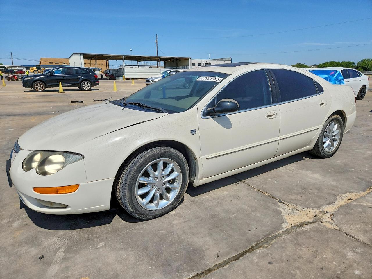2003 Chrysler 300m White vin: 2C3AE66GX3H519784