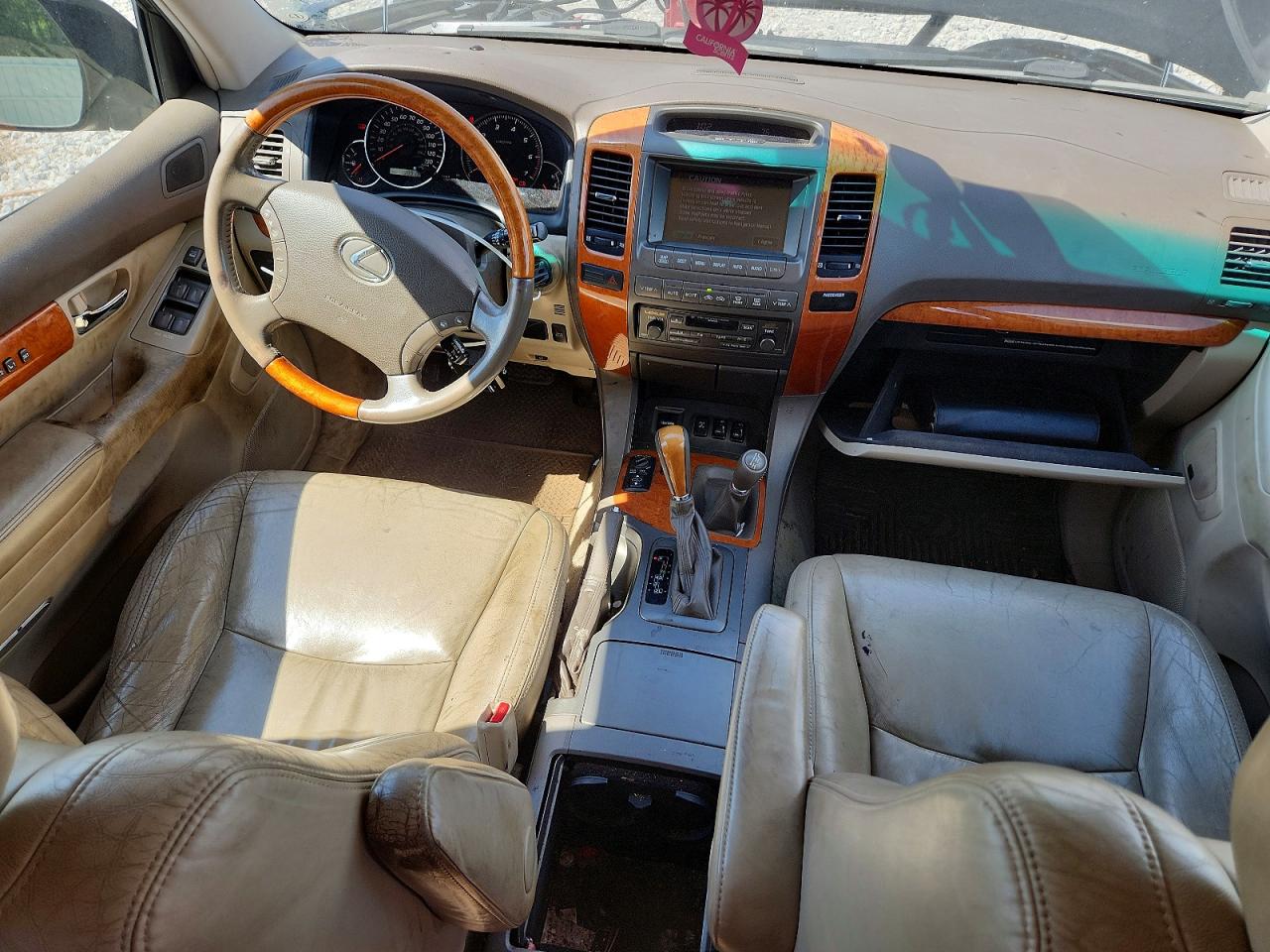 2006 Lexus Gx 470 Black vin: JTJBT20X260109106