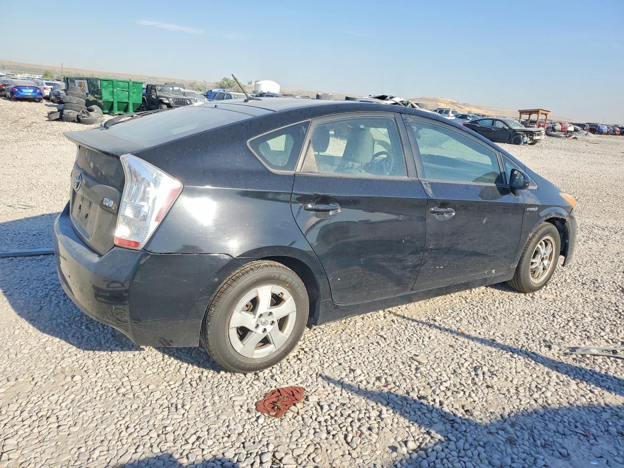 2010 Toyota Prius Ii Black vin: JTDKN3DU8A0199051