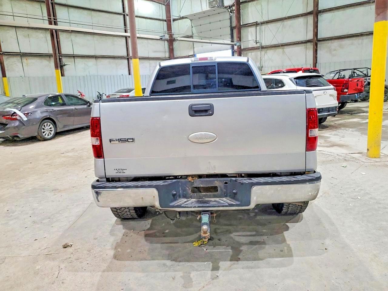 2007 Ford F150 Silver vin: 1FTPX14V27FA28122