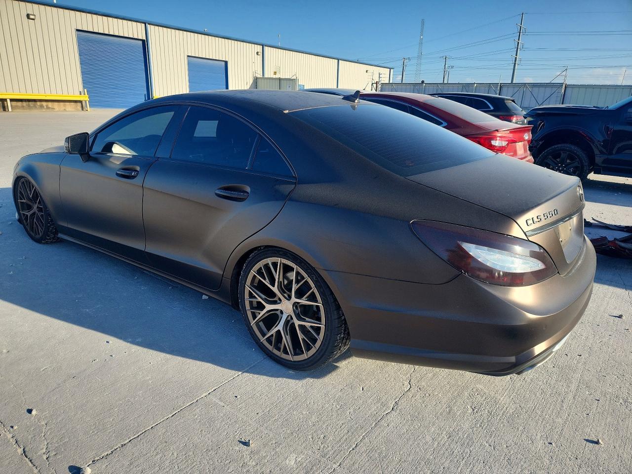 2012 Mercedes-benz Cls 550 Gray vin: WDDLJ7DB4CA014809