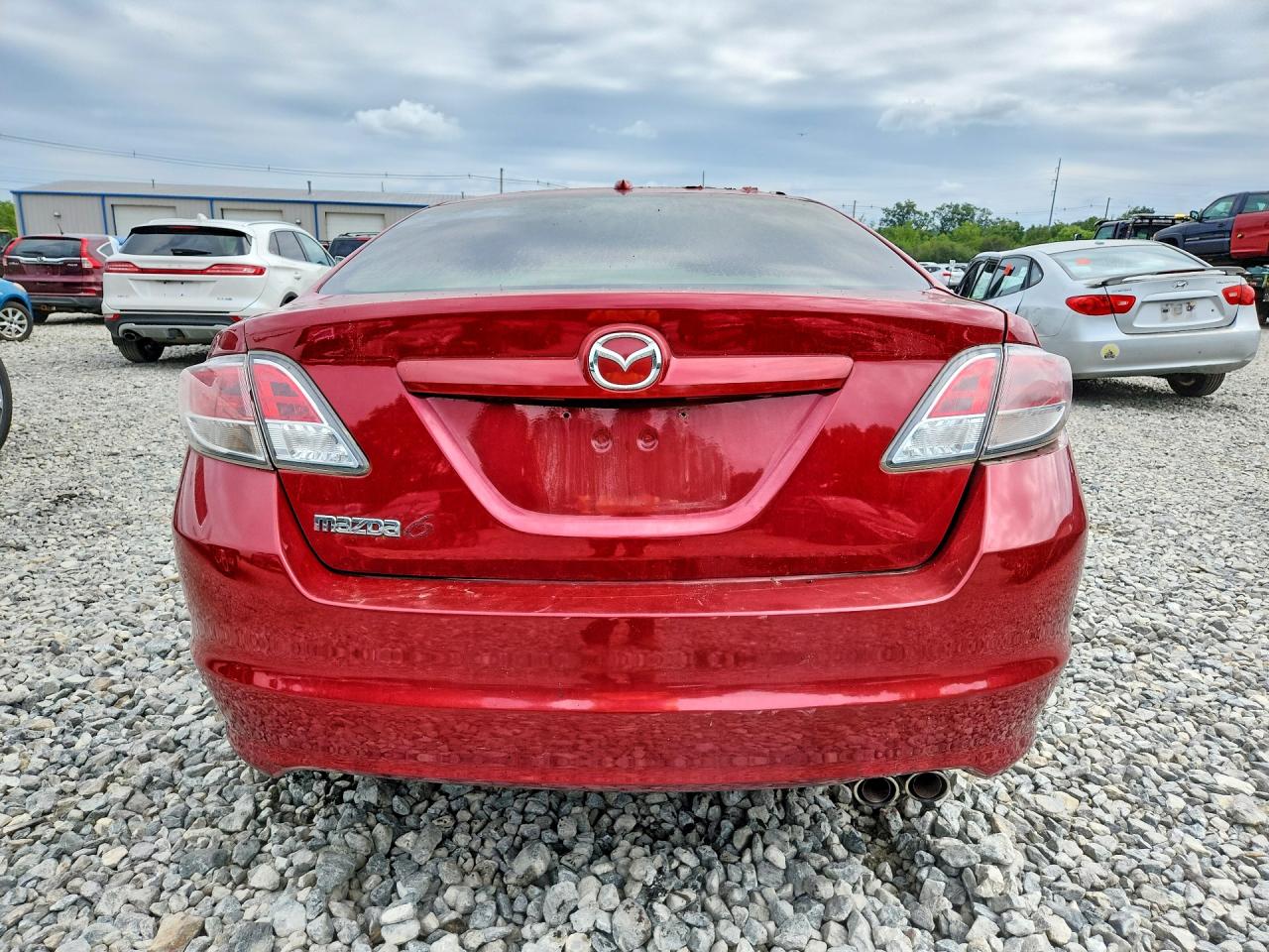 2009 Mazda 6 I Red vin: 1YVHP82A495M39862