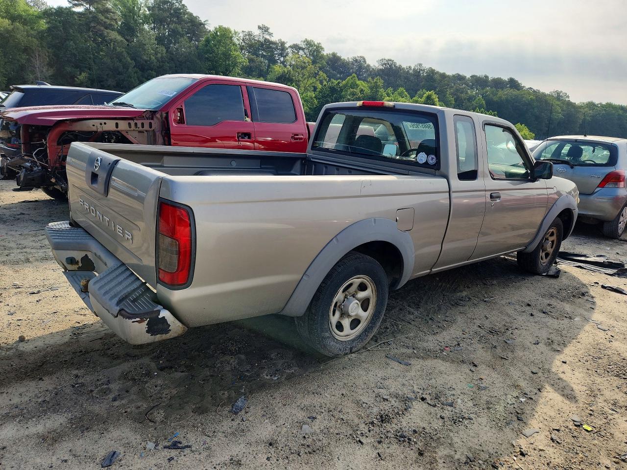 2003 Nissan Frontier King Cab Xe Silver vin: 1N6DD26T23C466838