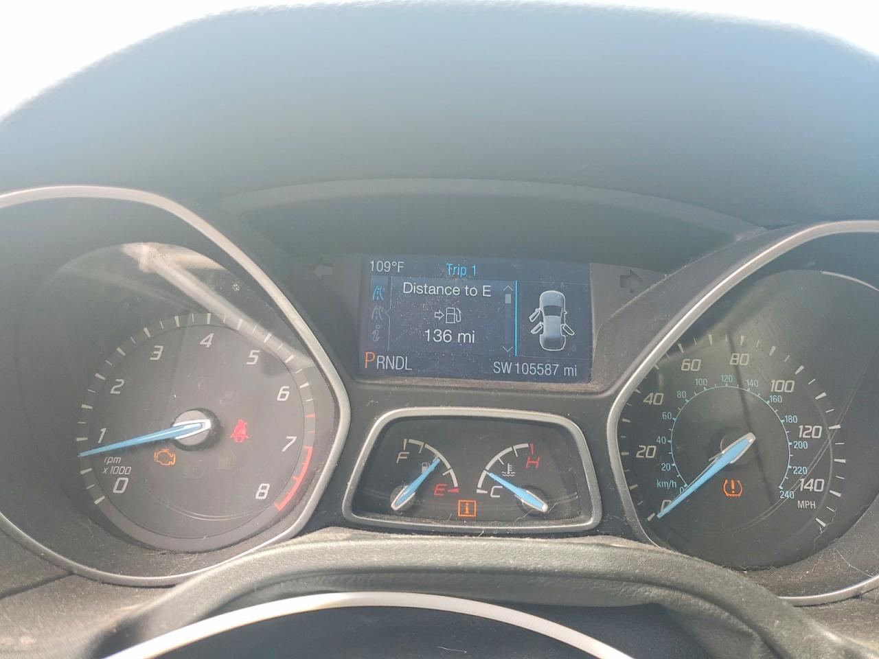 2014 Ford Focus Se Gray vin: 1FADP3F20EL228342