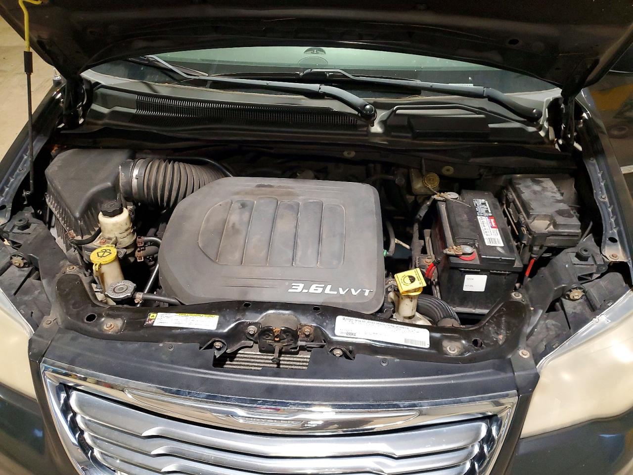2012 Chrysler Town & Country Touring Серый vin: 2C4RC1BG1CR313731