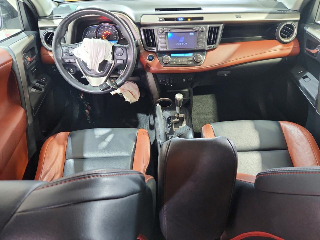 2013 Toyota Rav4 Limited White vin: 2T3DFREV8DW085096