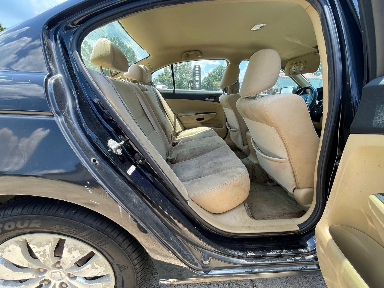 2011 Honda Accord Lx Black vin: 1HGCP2F35BA082716