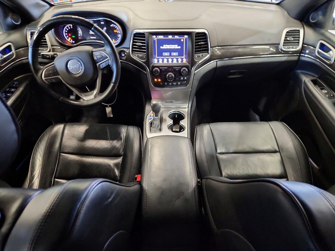 2018 Jeep Grand Cherokee Overland Black vin: 1C4RJFCG3JC387871