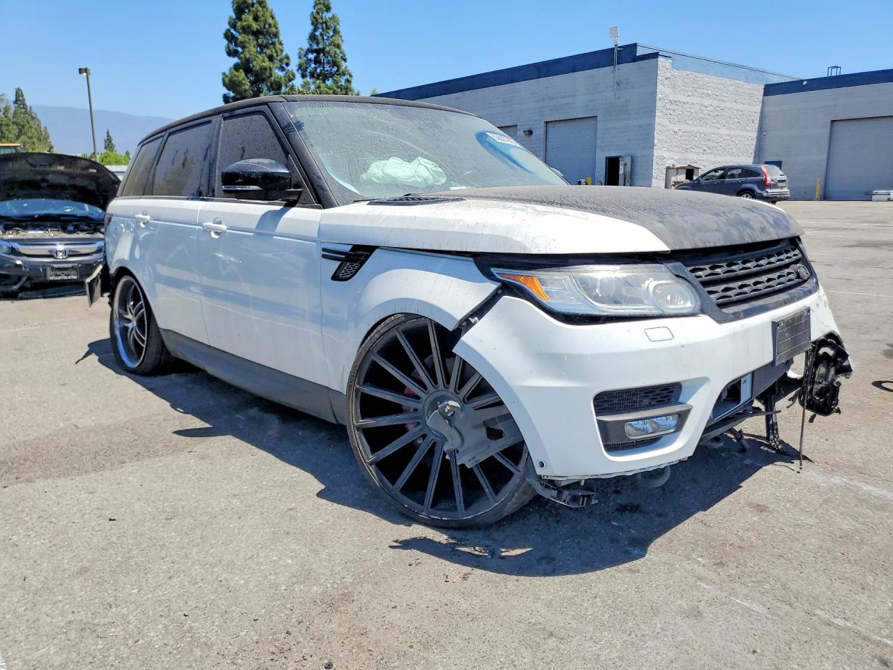 2014 Land Rover Range Rover Sport Sc White vin: SALWR2EFXEA323927