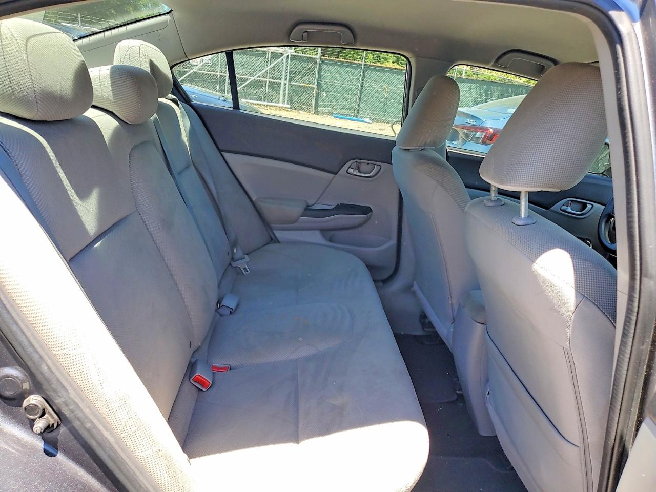 2012 Honda Civic Lx Gray vin: 2HGFB2F50CH313344