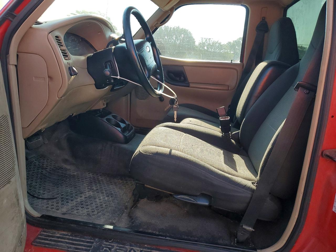 2003 Ford Ranger Red vin: 1FTYR10U53PB53048
