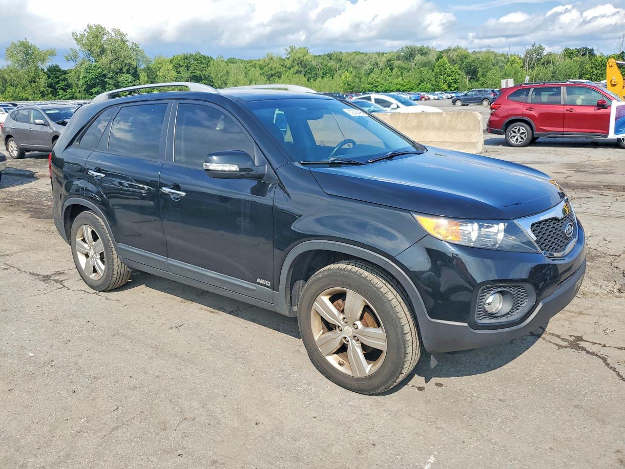 2013 Kia Sorento Ex Black vin: 5XYKUDA25DG412760
