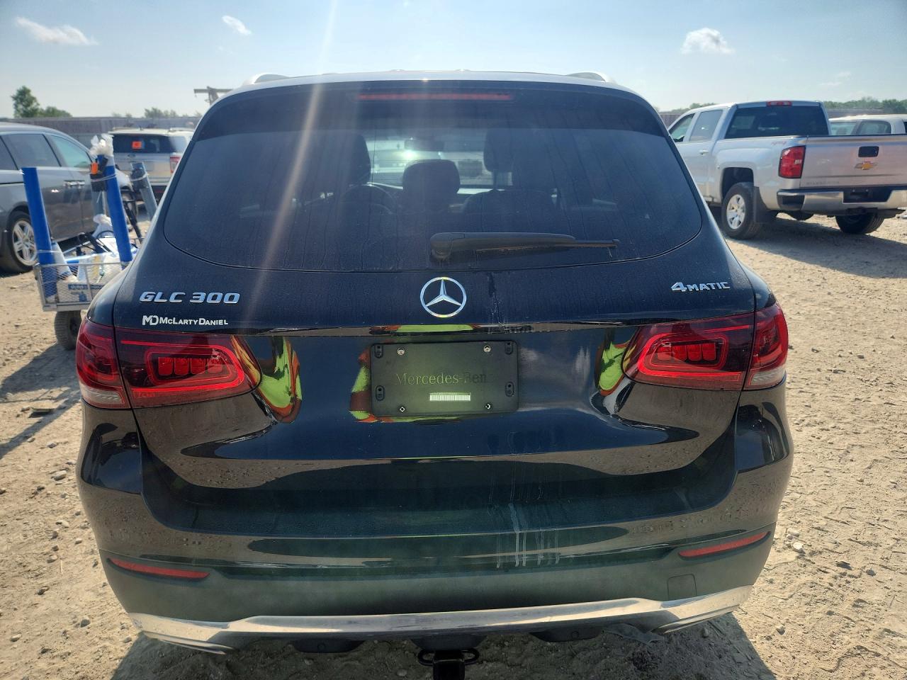 2020 Mercedes-benz Glc 300 4matic Black vin: WDC0G8EB9LF709848