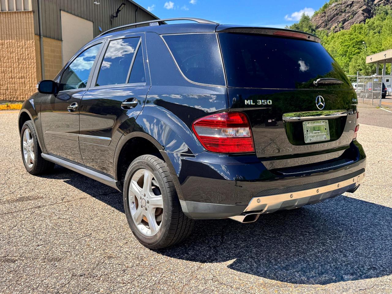 2008 Mercedes-benz Ml 350 Black vin: 4JGBB86E78A303279