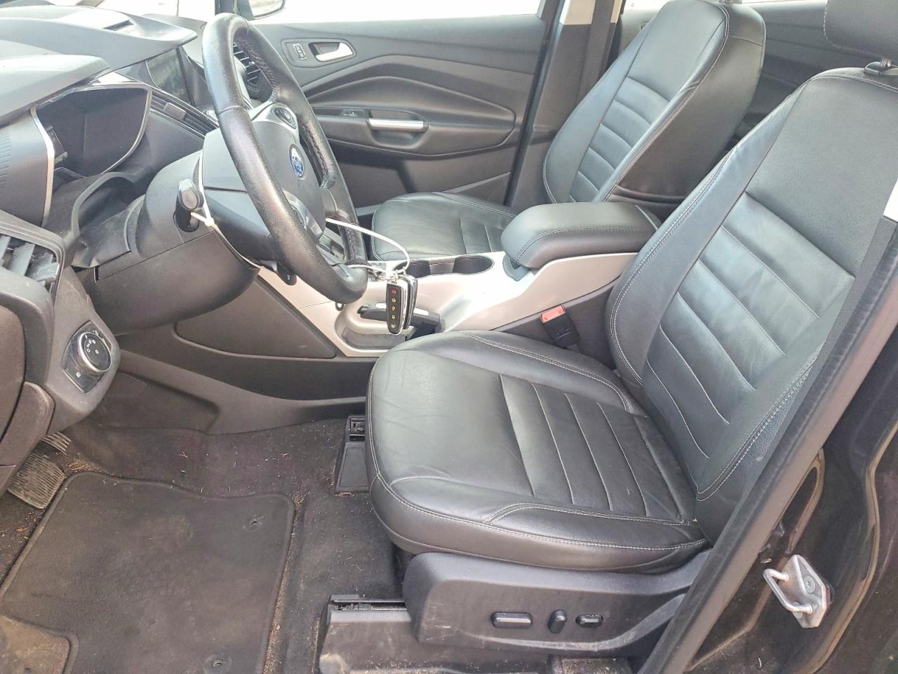 2015 Ford C-max Premium Sel Black vin: 1FADP5CU5FL118440
