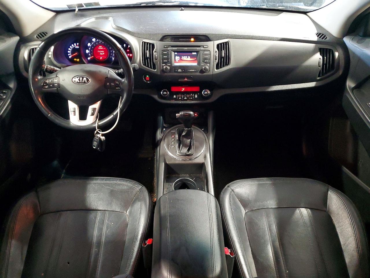 2013 Kia Sportage Ex Silver vin: KNDPCCA23D7404589