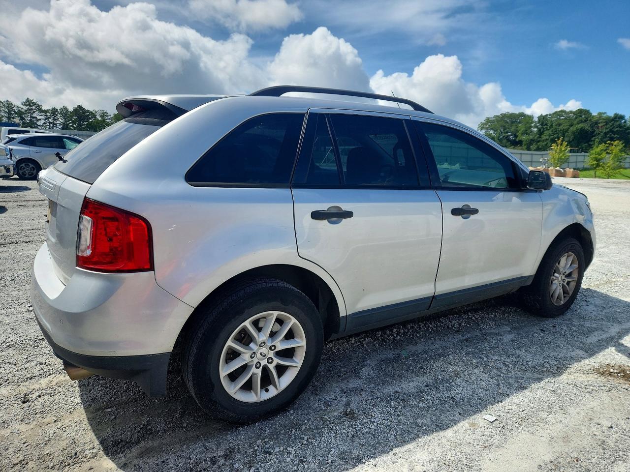 2013 Ford Edge Se Silver vin: 2FMDK3GCXDBB21180