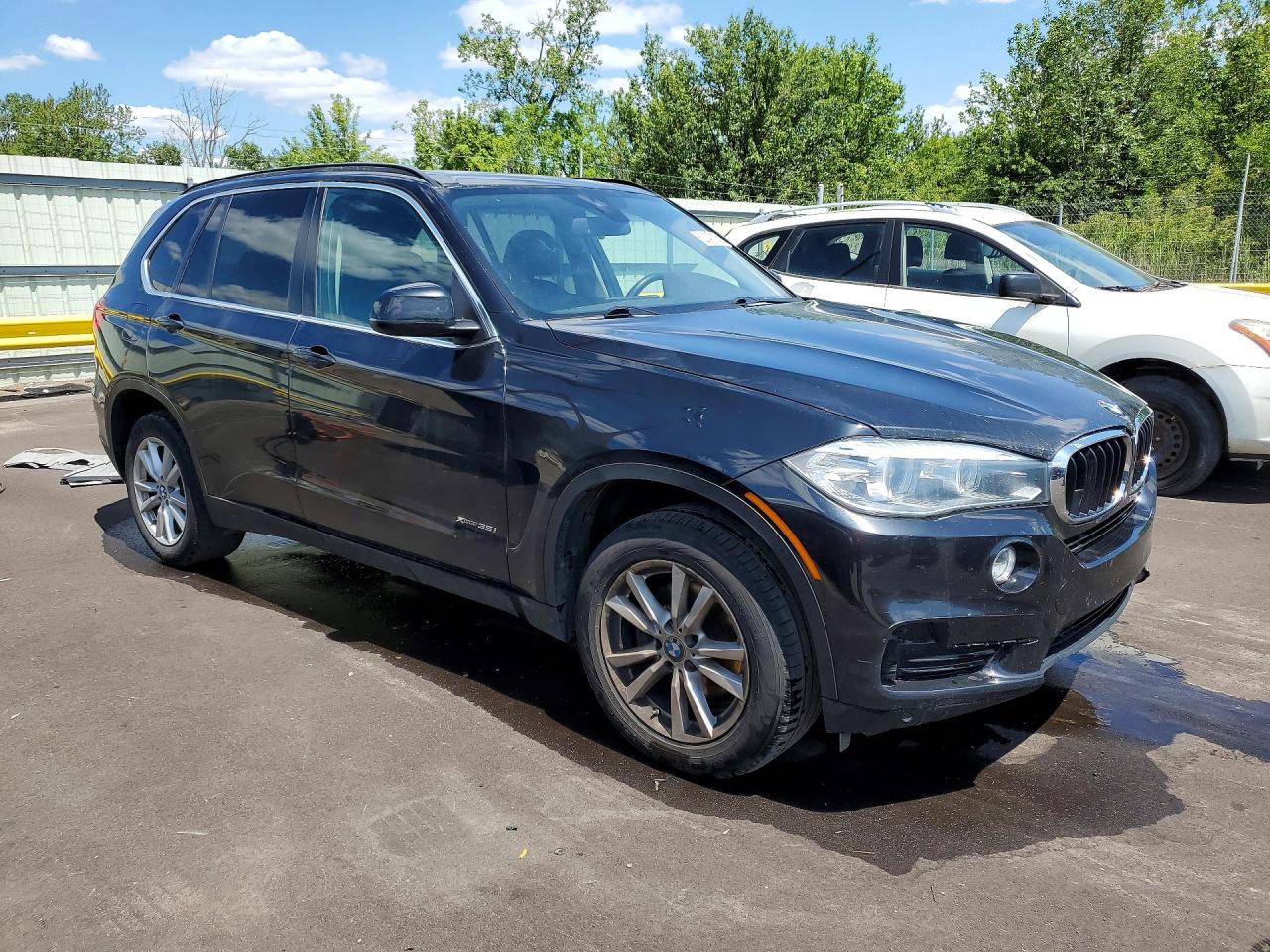 2015 Bmw X5 Xdrive35i Black vin: 5UXKR0C50F0P05605