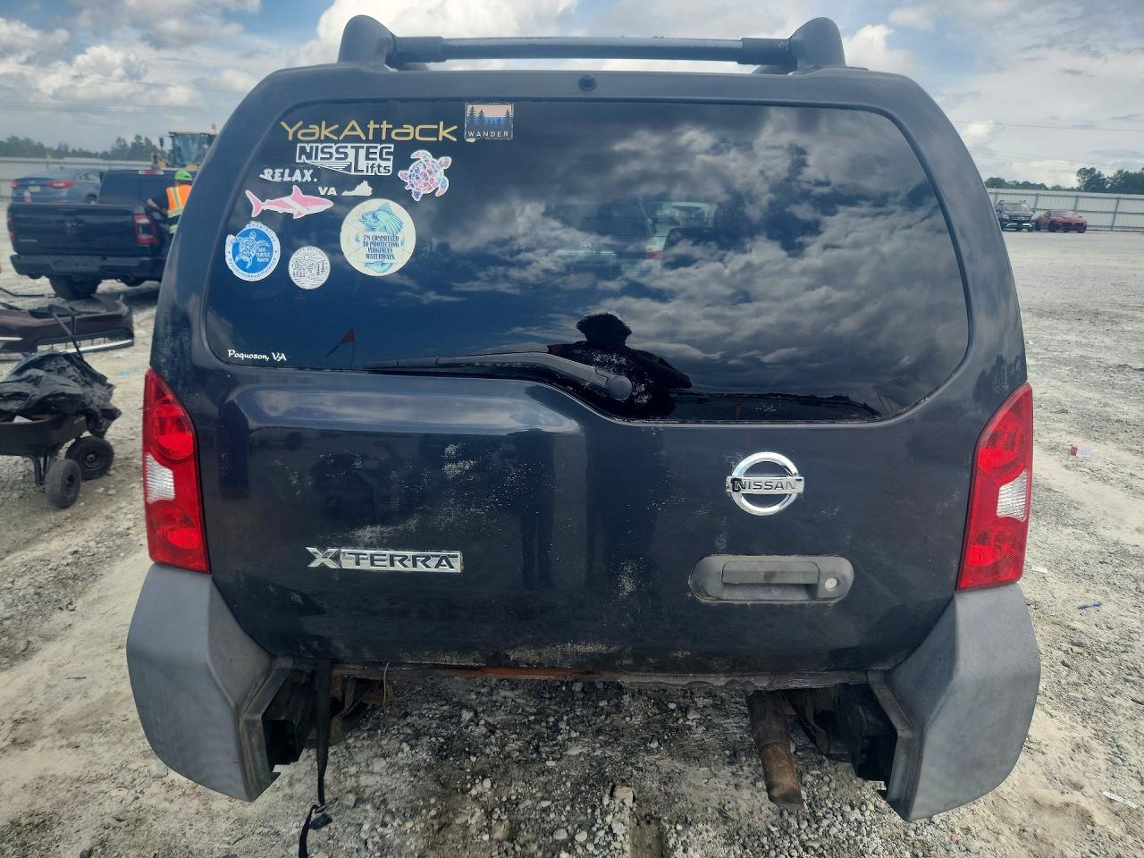2005 Nissan Xterra S Black vin: 5N1AN08W65C636261