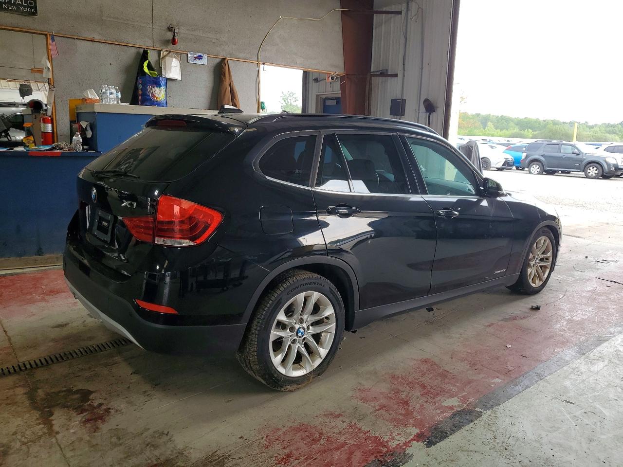 2015 Bmw X1 Xdrive28i Black vin: WBAVL1C56FVY28265