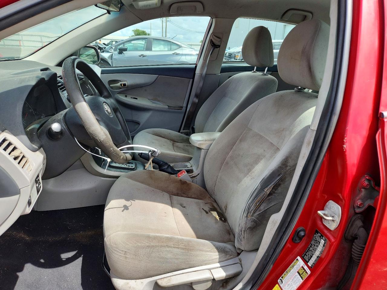 2013 Toyota Corolla L Red vin: 2T1BU4EE4DC964346