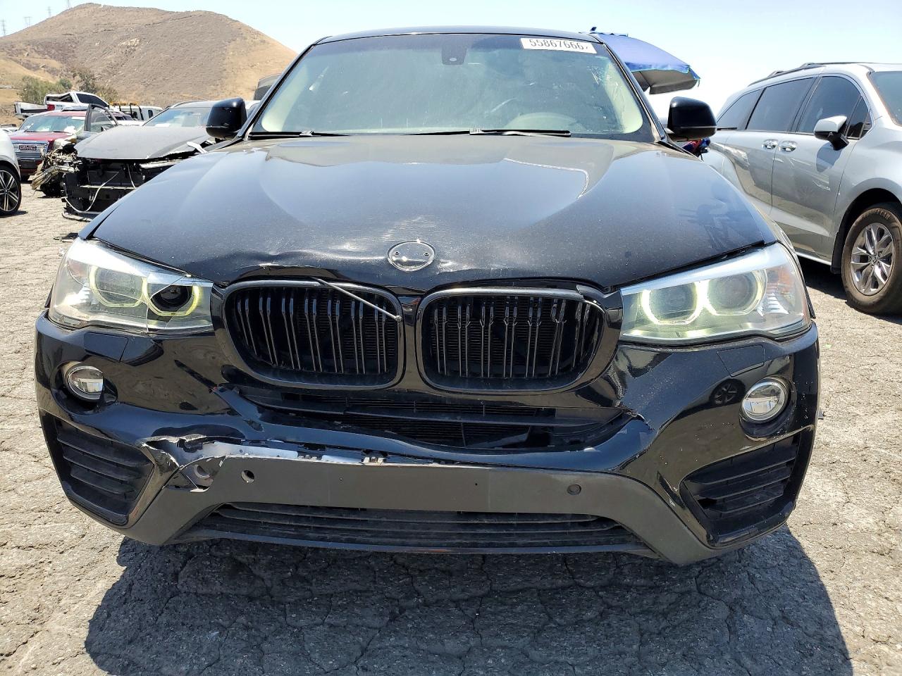 2015 Bmw X4 Xdrive28i Black vin: 5UXXW3C52F0M87389