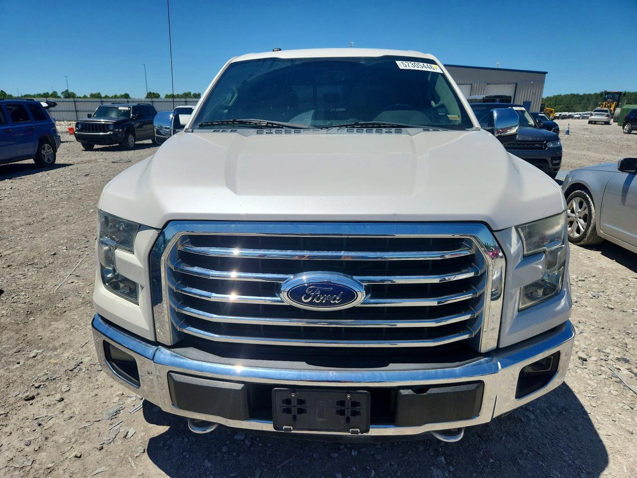 2016 Ford F150 Supercrew White vin: 1FTEW1EG3GKF11250