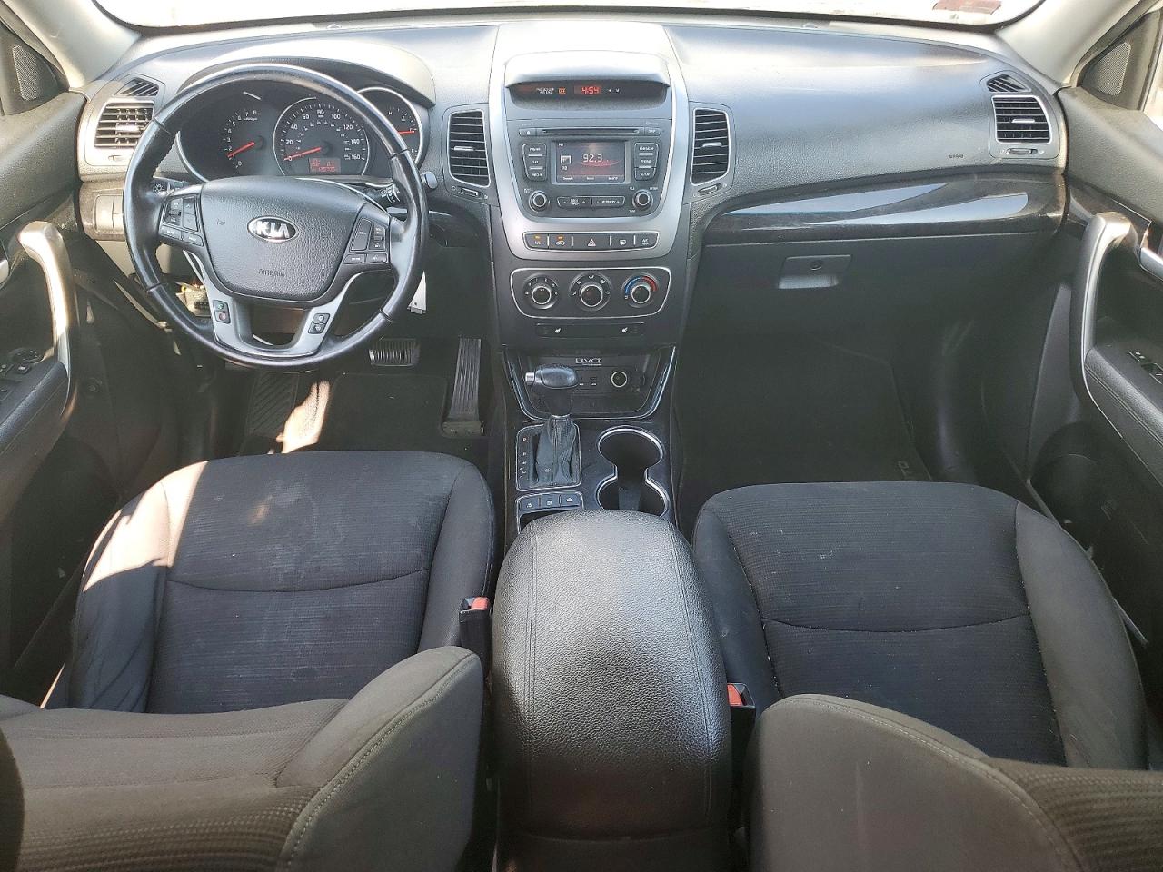 2015 Kia Sorento Lx White vin: 5XYKT4A79FG585599