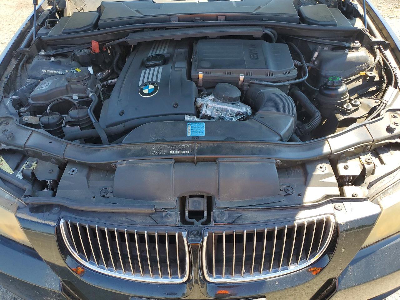 2008 Bmw 335 I Black vin: WBAVB735X8VH24812