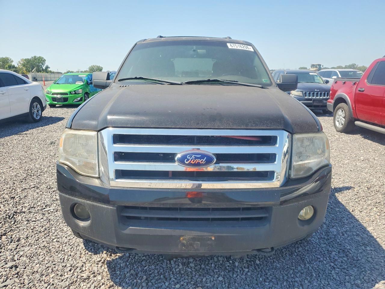 2007 Ford Expedition El Xlt Black vin: 1FMFK16597LA91593