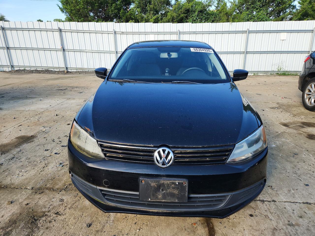 2011 Volkswagen Jetta Base Black vin: 3VW2K7AJ9BM058415