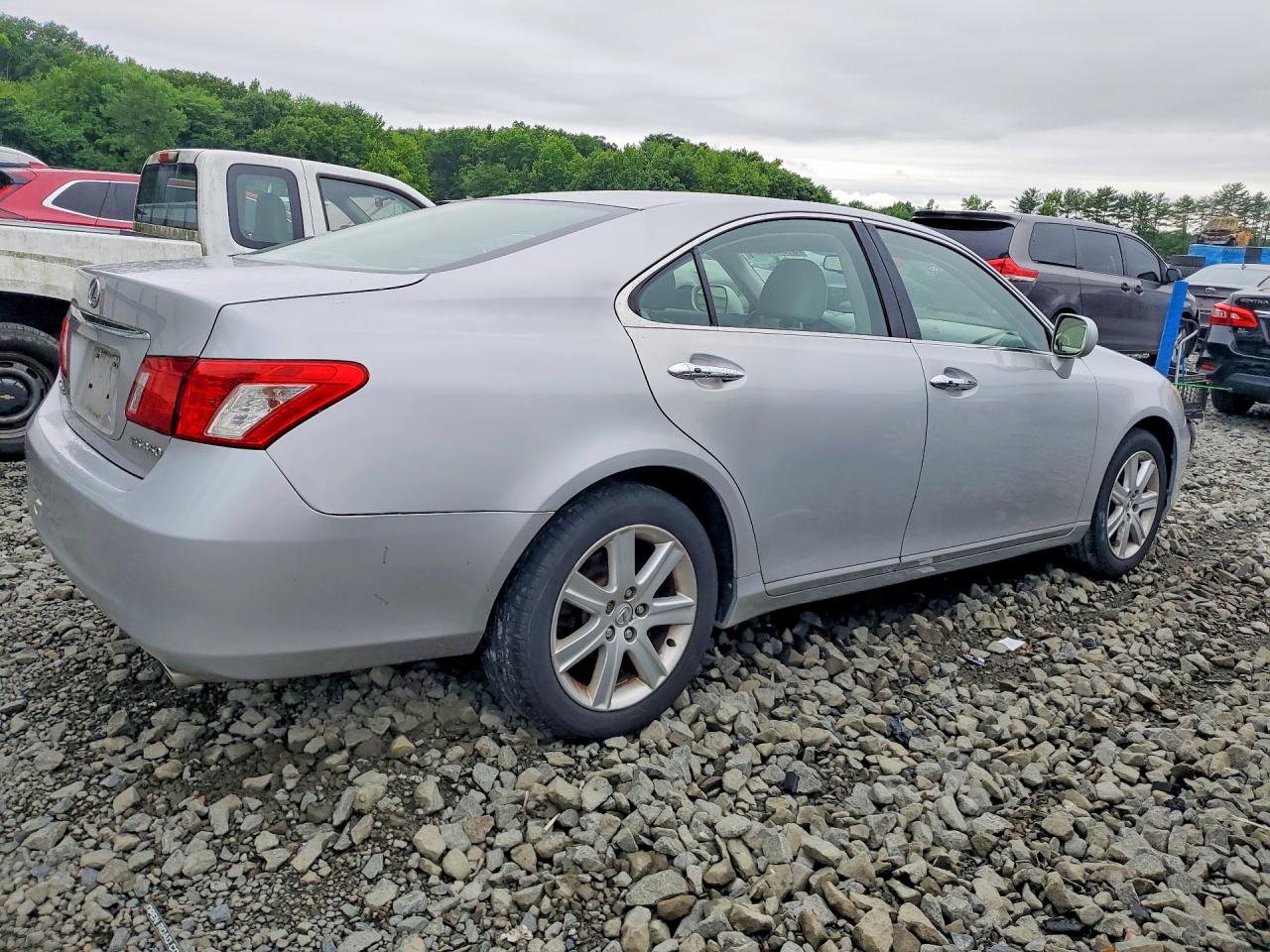 2007 Lexus Es 350 Silver vin: JTHBJ46G072090538