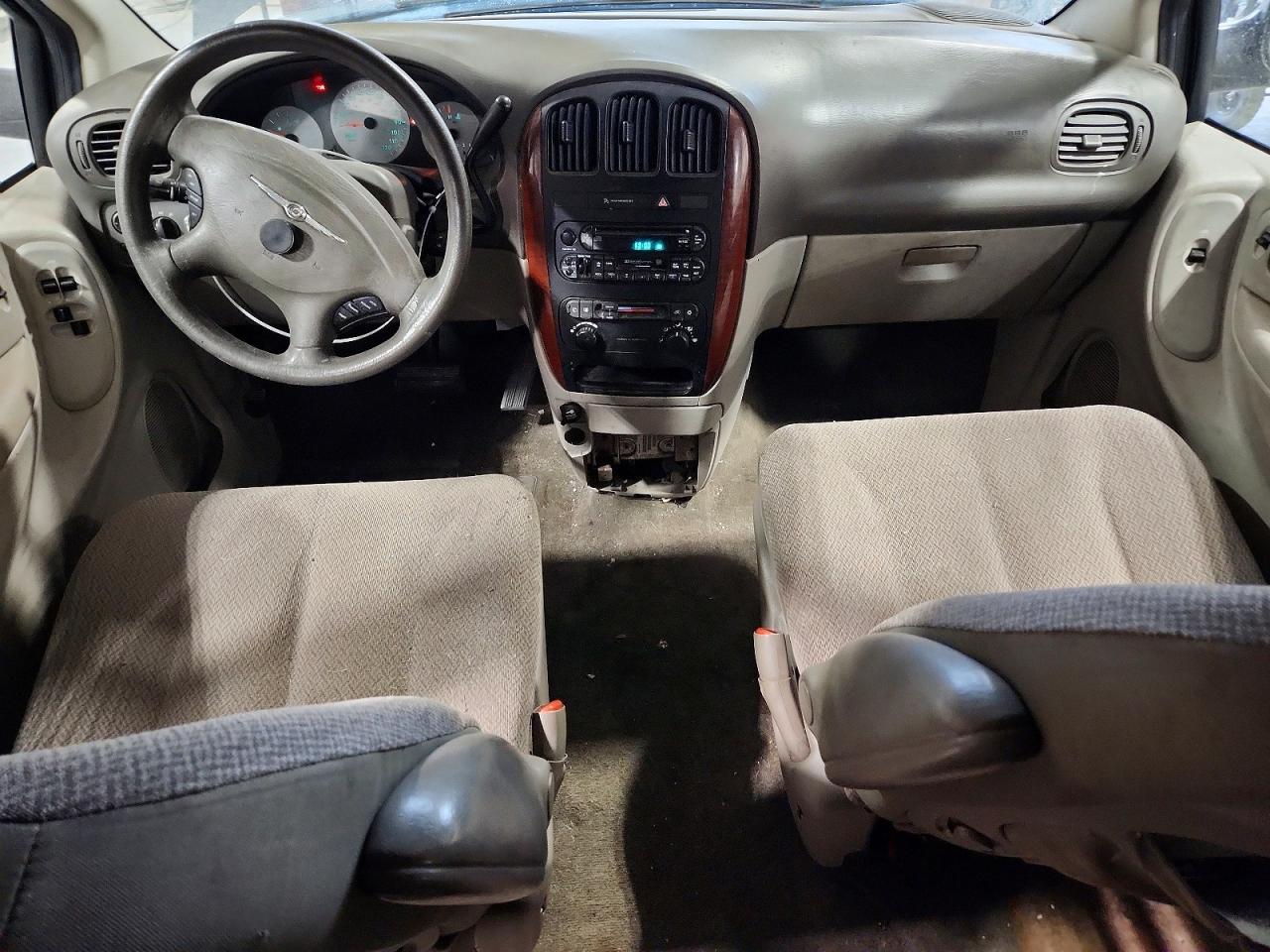 2007 Chrysler Town & Country Lx Blue vin: 1A4GJ45R57B248263