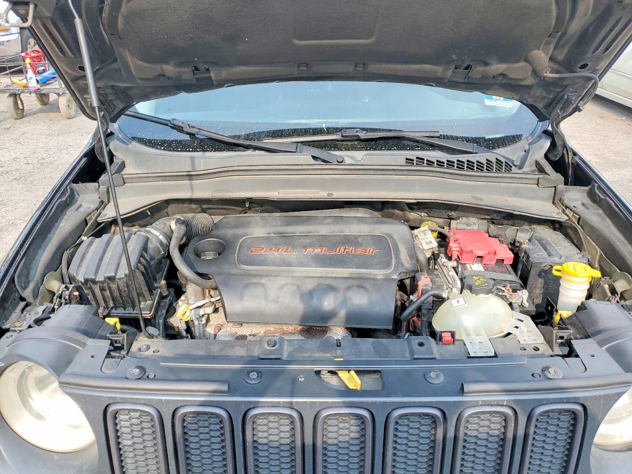 2015 Jeep Renegade Trailhawk Черный vin: ZACCJBCT0FPB62010