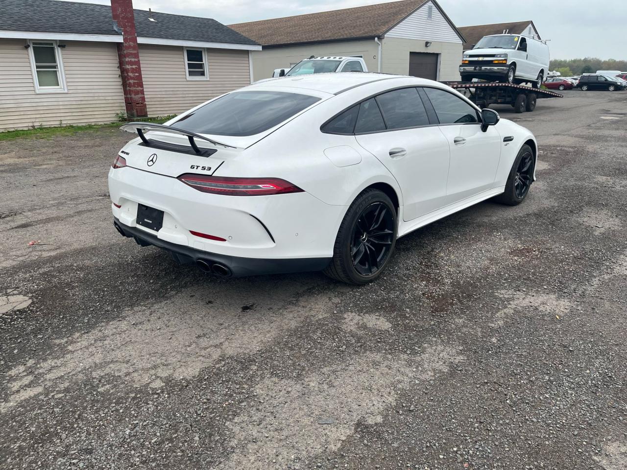 2019 Mercedes-benz Amg Gt 53   White vin: WDD7X6BB3KA004106