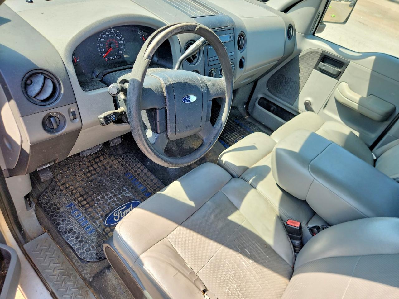 2008 Ford F150 Silver vin: 1FTRF12228KE57399