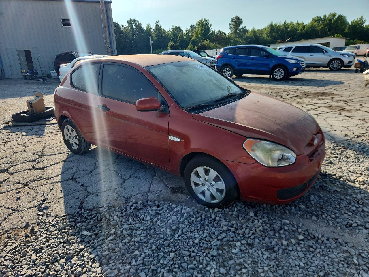 2010 Hyundai Accent Gs Бордовый vin: KMHCM3AC4AU156284