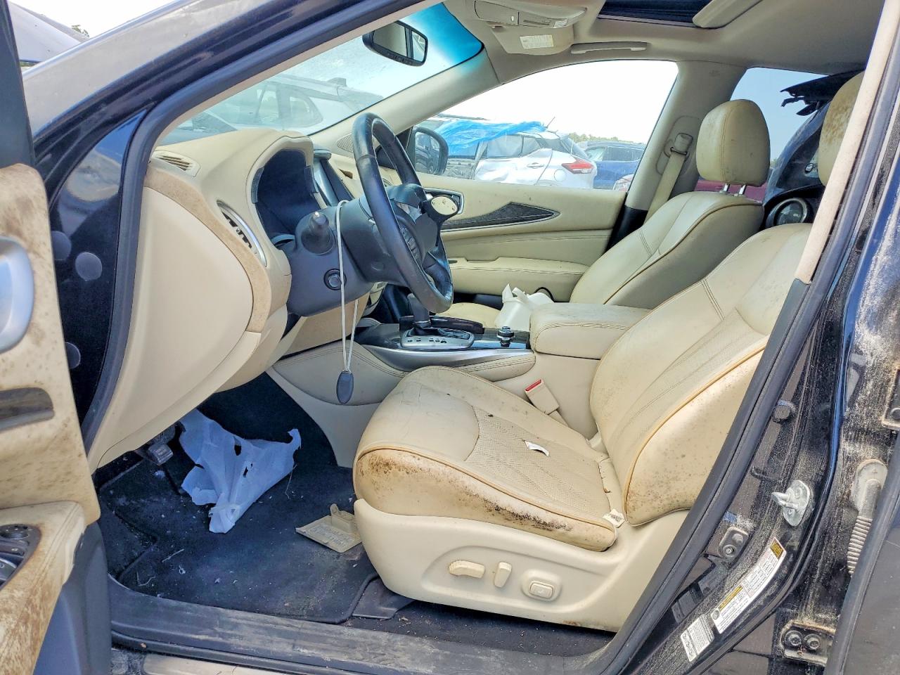 2015 Infiniti Qx60 Base Black vin: 5N1AL0MNXFC540637