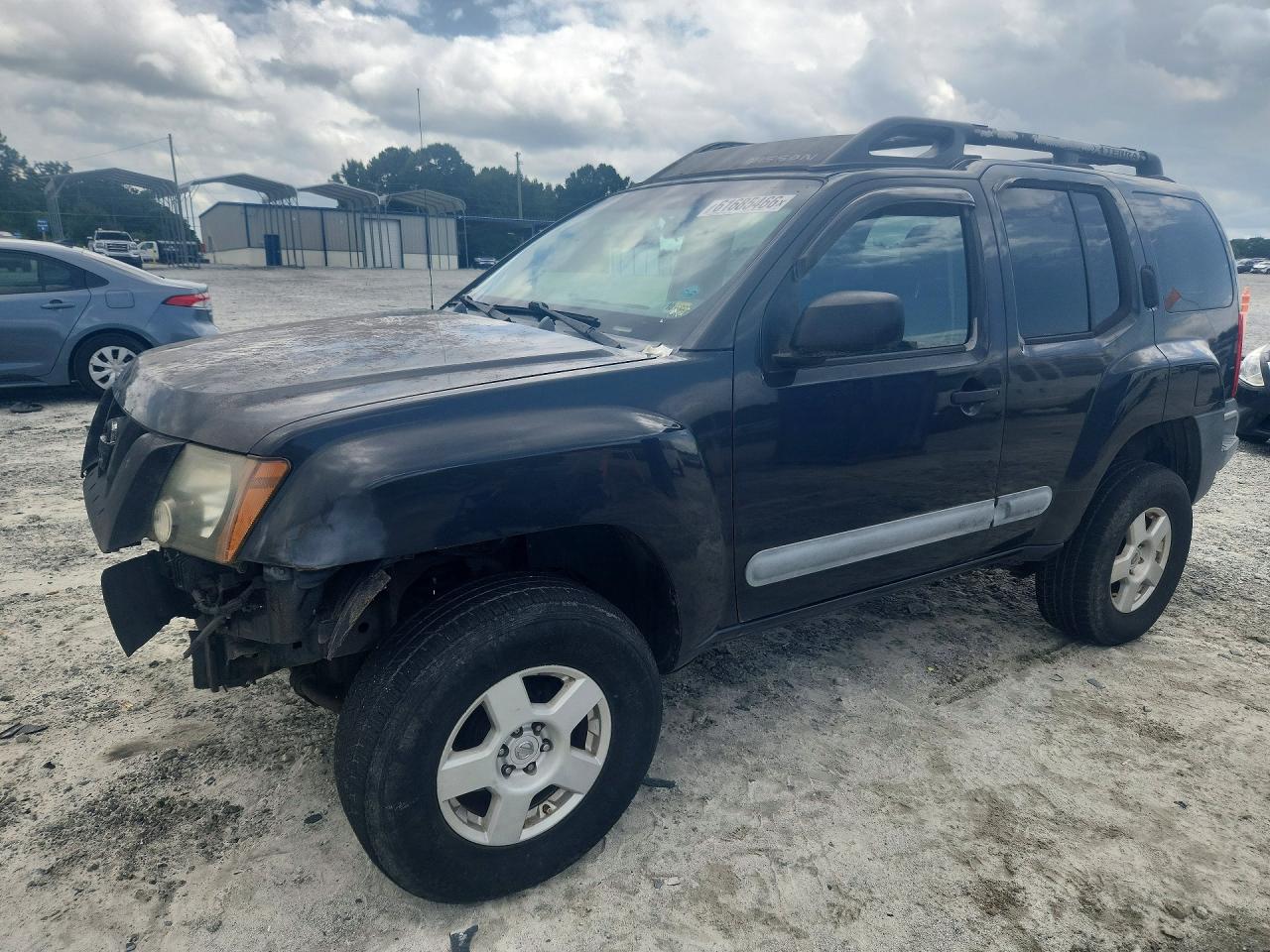 2005 Nissan Xterra S Black vin: 5N1AN08W65C636261