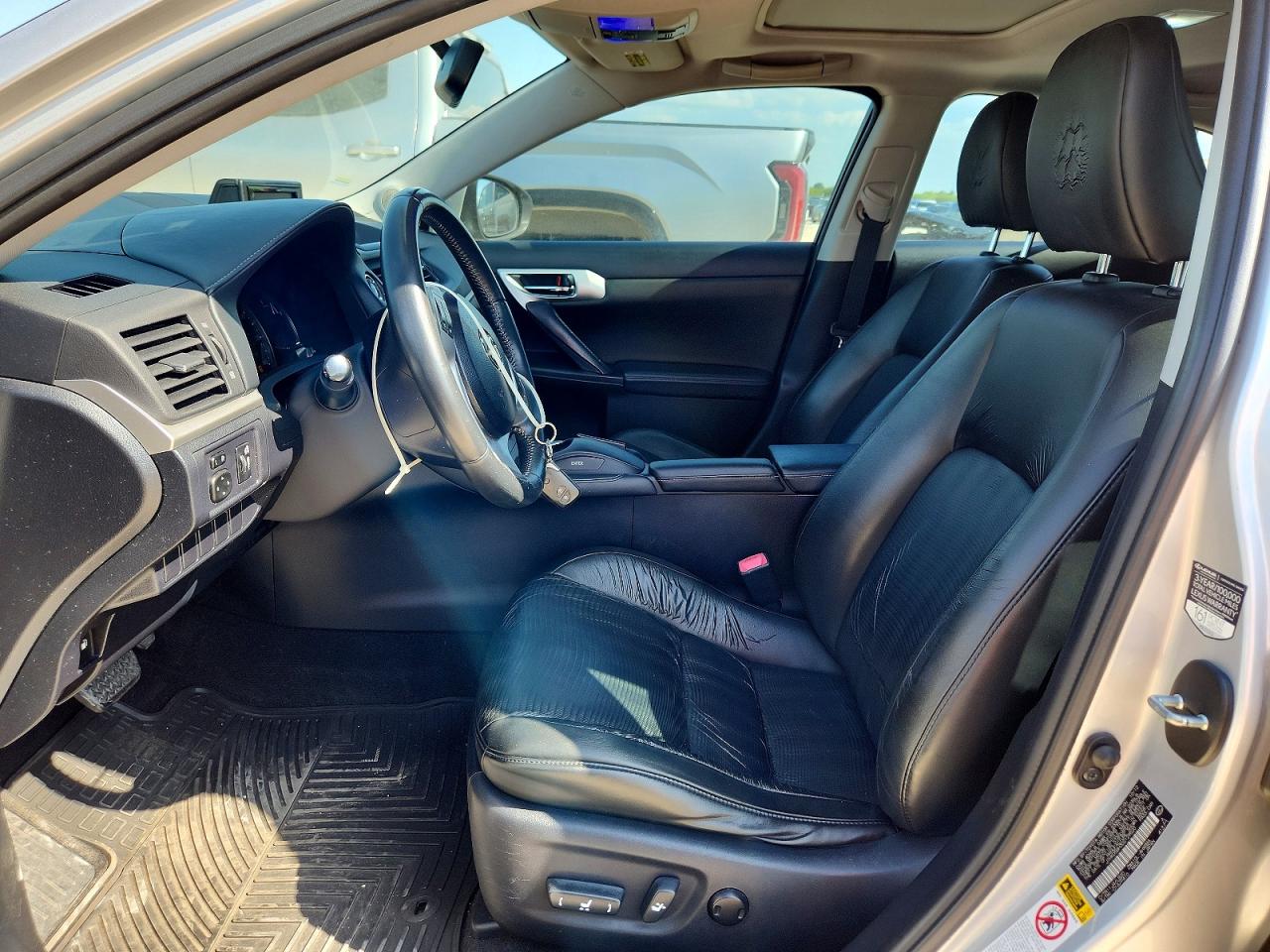 2013 Lexus Ct 200 Silver vin: JTHKD5BH3D2129520