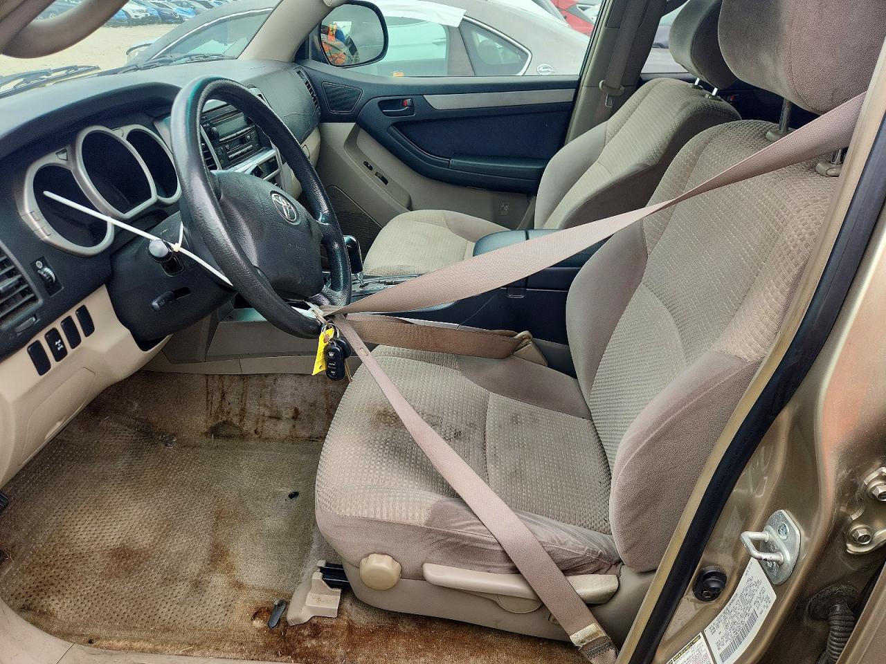 2004 Toyota 4runner Sr5 Gray vin: JTEBU14R748012953