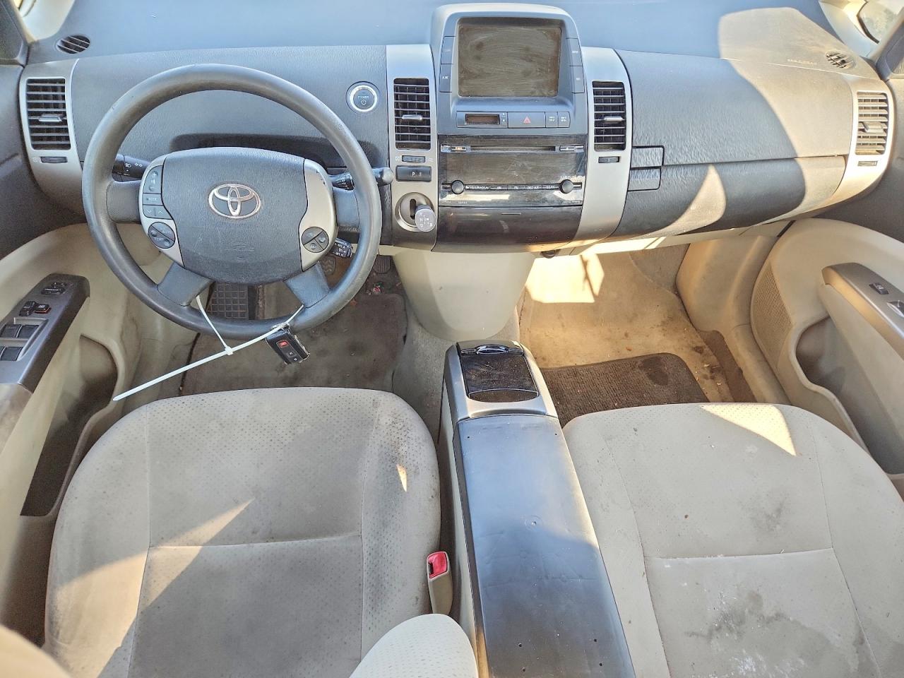 2007 Toyota Prius Base Blue vin: JTDKB20U777690123