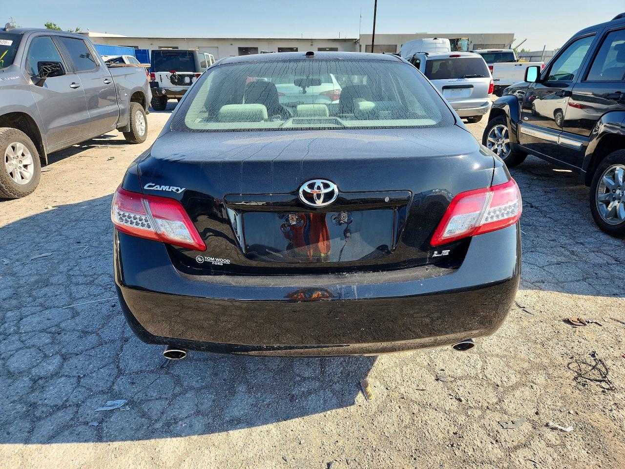 2010 Toyota Camry Le V6 Black vin: JTNBK3EK3A3047677